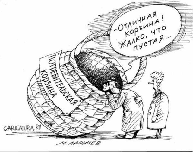 Как мы вымираем? Потребительская корзина в России - КОРЗИНА ГЕНОЦИДА !!!